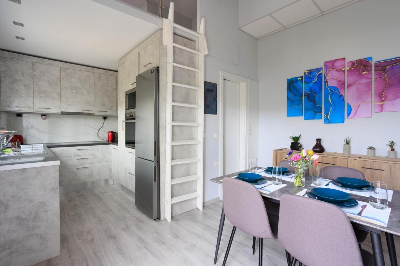 Electra Modern Apartment With Cozy Garden Iraklion Buitenkant foto
